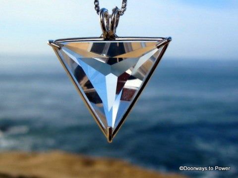 Clear Quartz Angelic Star Pendant