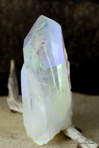 Angel Aura Lemurian Starbrary Altar Stone AAQC-15