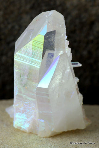 Angel Aura Lemurian Starbrary Altar Stone AAQC-15