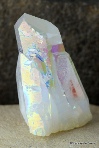 Angel Aura Lemurian Starbrary Altar Stone AAQC-15