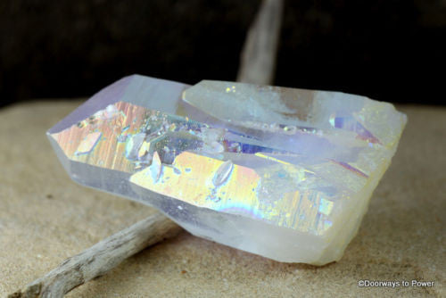 Angel Aura Lemurian Starbrary Altar Stone AAQC-15