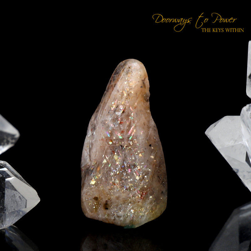 Rainbow Lattice Sunstone 'Rare & Mesmerizing'
