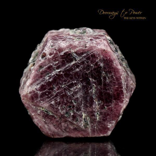 Red Ruby Corundum Record Keeper Crystal
