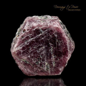Red Ruby Corundum Record Keeper Crystal