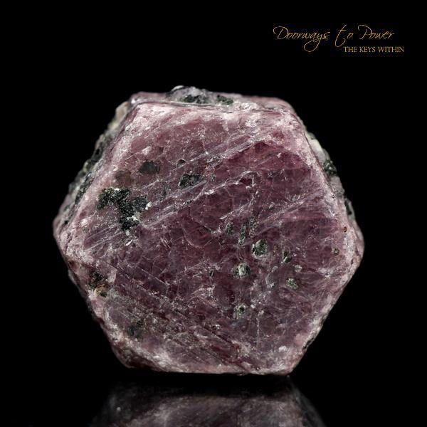 Red Ruby Corundum Record Keeper Crystal