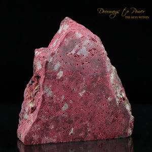 Rose Pink Thulite Crystal Altar Stone