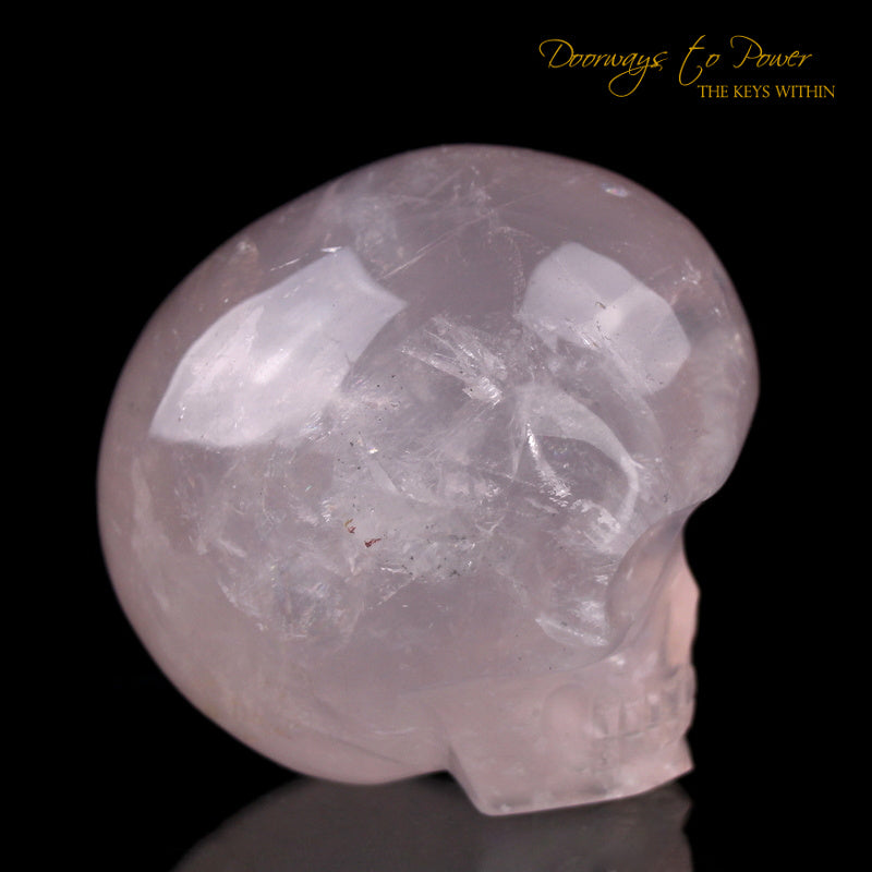 Rose Quartz Magical Child Crystal Skull