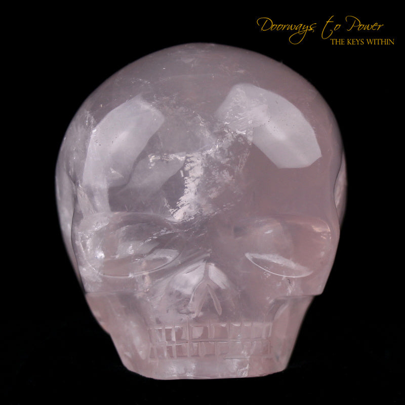 Rose Quartz Magical Child Crystal Skull
