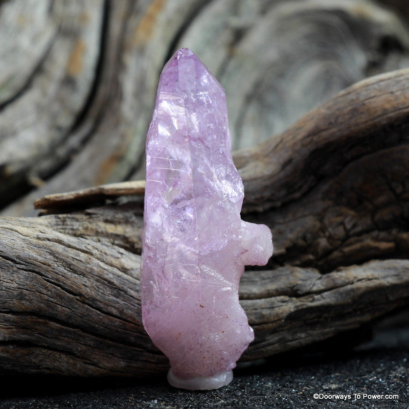 Rose Aura Pleiadian Starbrary Quartz Crystal ROSA-5