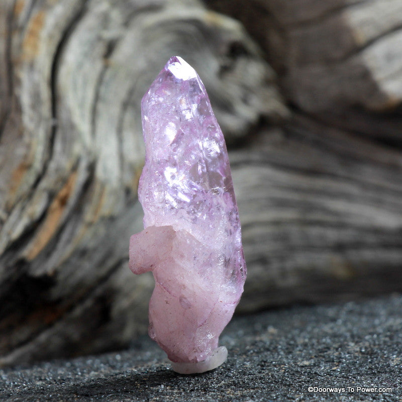 Rose Aura Pleiadian Starbrary Quartz Crystal ROSA-5