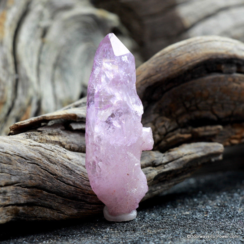 Rose Aura Pleiadian Starbrary Quartz Crystal ROSA-5