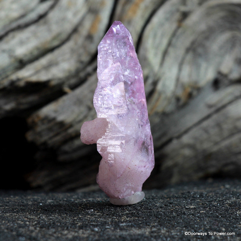Rose Aura Pleiadian Starbrary Quartz Crystal ROSA-5