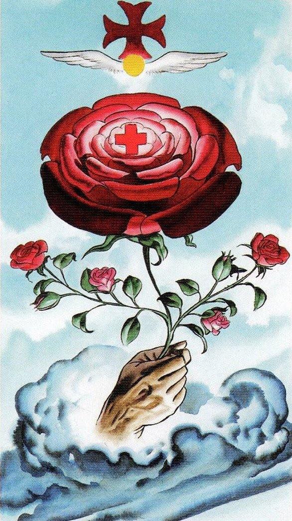 Rose Quartz Crystal Point 'Spirit of the Rose Cross' 13 lb