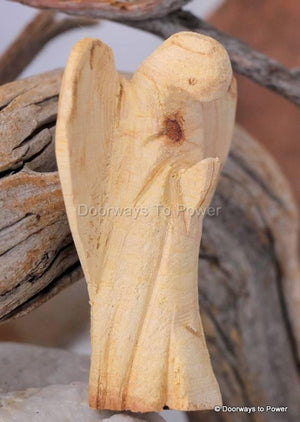 Palo Santo Carved Angel  "The Holy Wood"