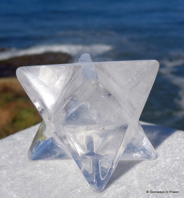 Quartz Crystal Merkaba