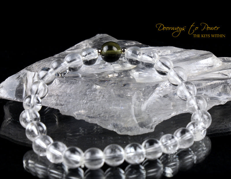 Satyaloka Azeztulite Moldavite Energy Bracelets Azozeo Super-Activated