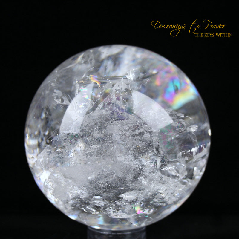 Satyaloka Azeztulite Quartz Crystal Sphere 