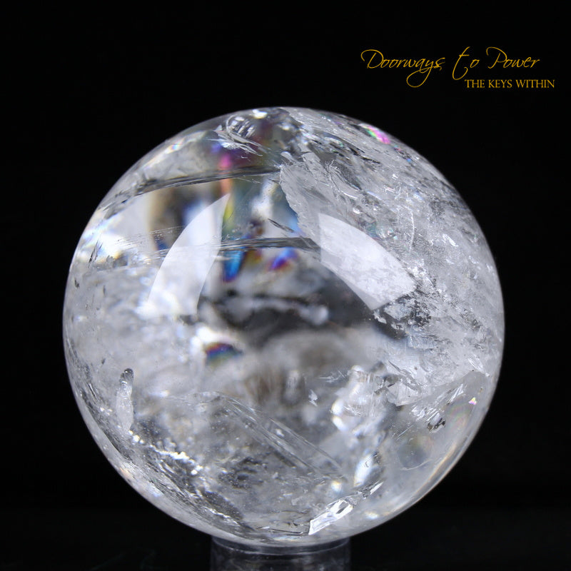 Satyaloka Azeztulite Quartz Crystal Sphere 
