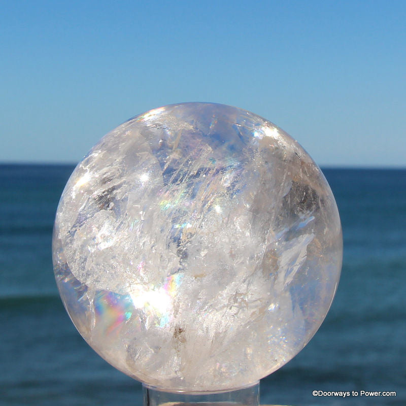 Satyaloka Azeztulite Sphere 'Heart of the Azez' Amazing & Rare