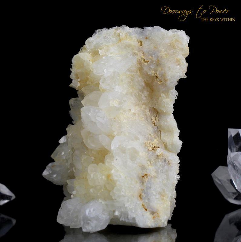 Sauralite Azeztulite Crystal Altar Stone 'Realms of Light'