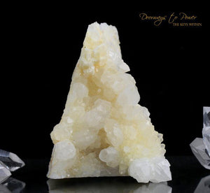 Sauralite Azeztulite Crystal Altar Stone 'Realms of Light'