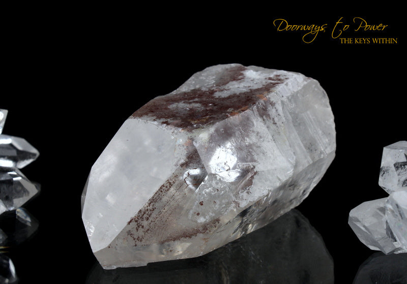 Scarlet Temple Rosetta Stone Cassiopeia Starbrary Lightning Struck Lemurian Crystal