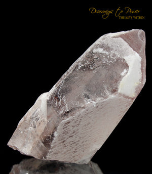 Scarlet Temple Rosetta Stone Cassiopeia Starbrary Lightning Struck Lemurian Crystal 