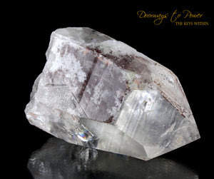 Scarlet Temple Rosetta Stone Cassiopeia Starbrary Lightning Struck Lemurian Crystal