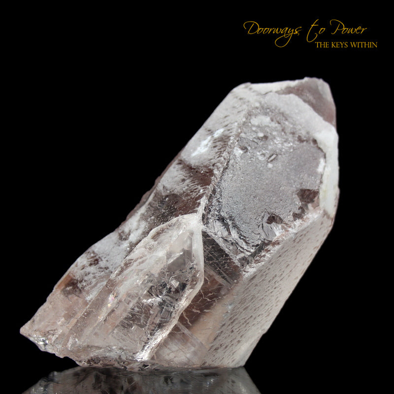 Scarlet Temple Rosetta Stone Cassiopeia Starbrary Lightning Struck Lemurian Crystal 