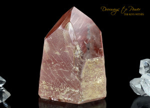 Scarlet Temple Rosetta Stone Starbrary Lightning Struck Lemurian Crystal Dow