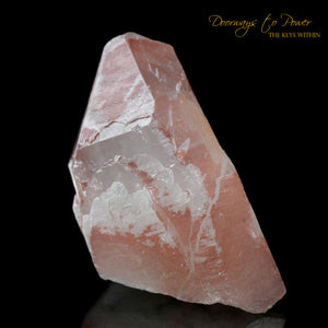 Scarlet Temple Rosetta Stone Starbrary Lightning Struck Lemurian Crystal 