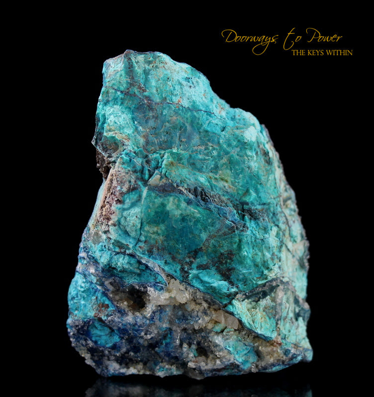 Shattuckite Crystal Specimen 