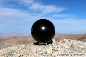 Mystical Shungite Crystal Sphere