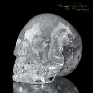 Sirius Quartz Crystal Skull 'Advanced Harmonically Aligned' 