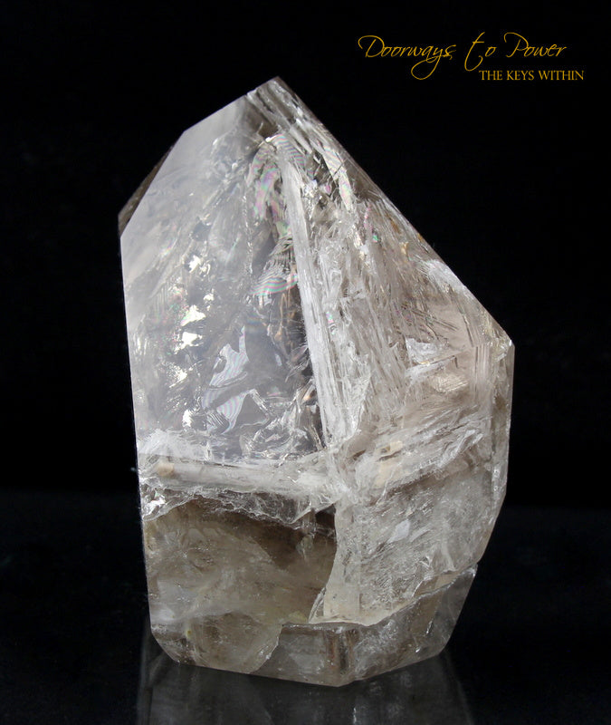 Smoky Elestial Quartz Crystal Record Keeper