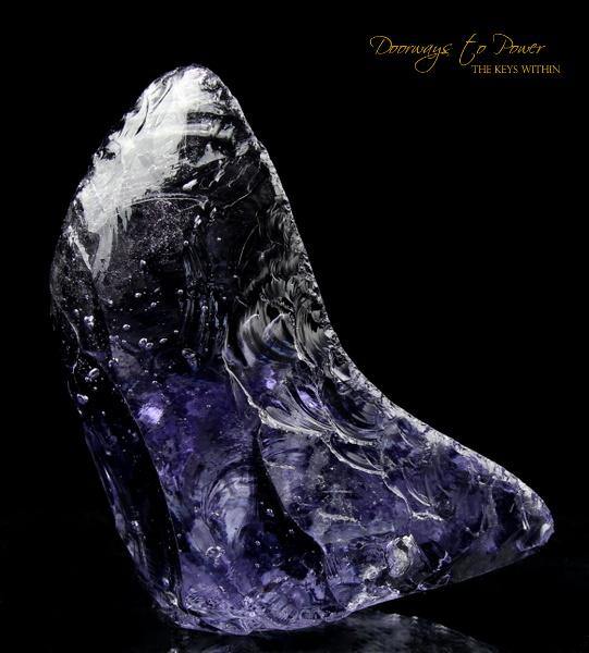 Sovereign Amethyst Monatomic Andara Crystal Sculpture  'SAHASRARA'