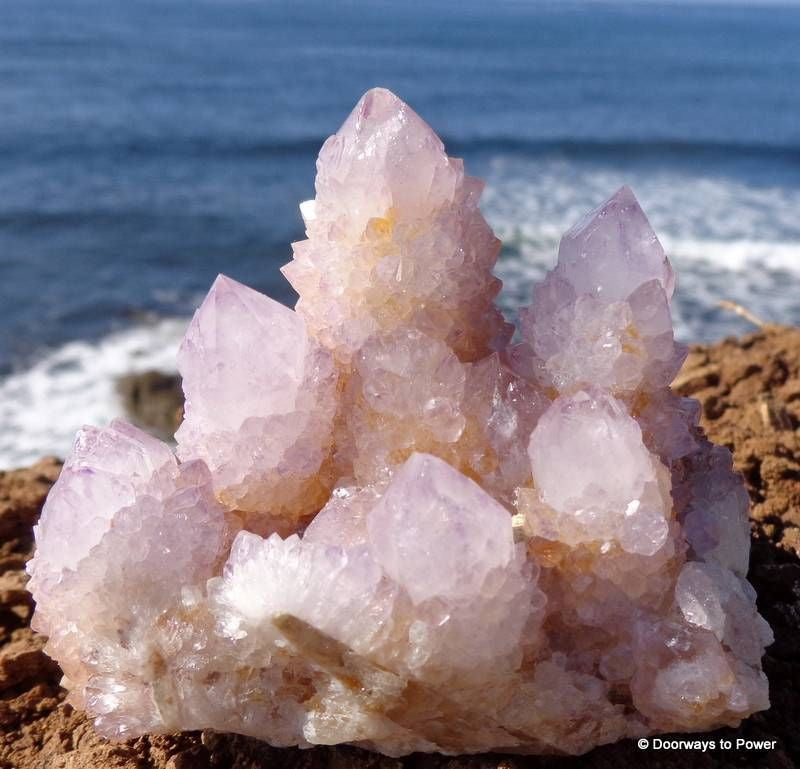 Amethyst Spirit Quartz Cluster