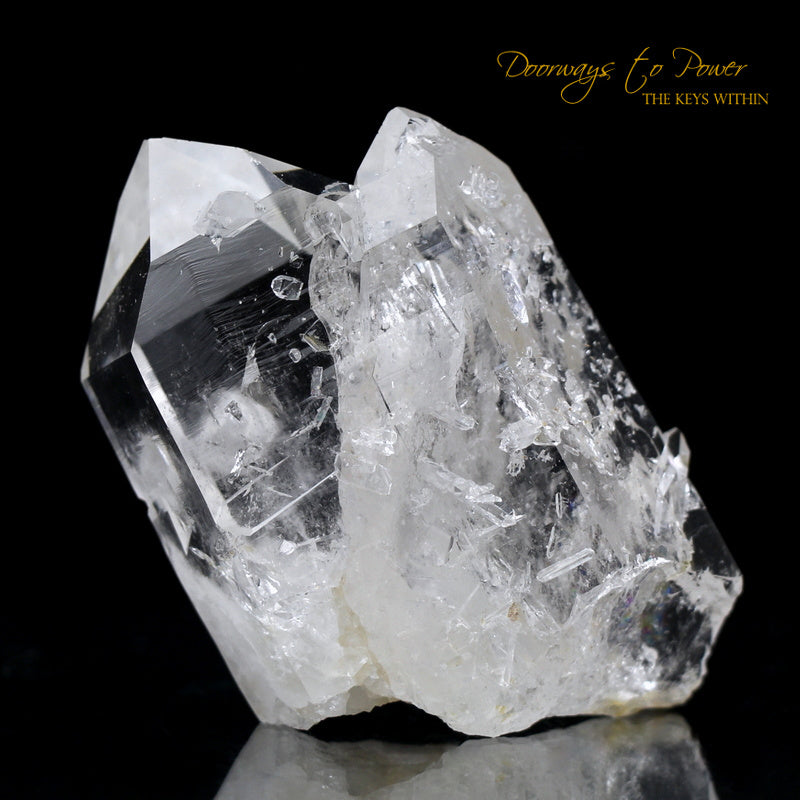 Starseed Lemurian Quartz Tantric Twin Crystal