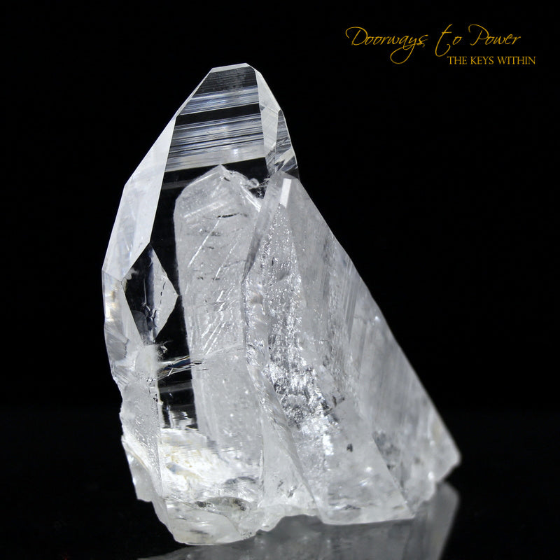 Lemurian Light Quartz Tantric Twin Record Keeper Crystal 'Beloved'