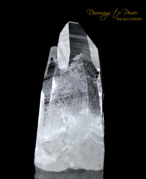 Lemurian Light Quartz Tantric Twin Record Keeper Crystal 'Beloved'
