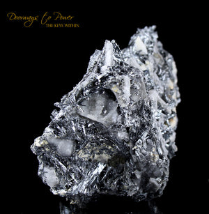 Stibnite Specimen 'VOYAGER'  XL