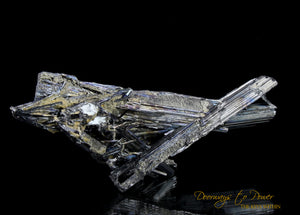 Stibnite Specimen 'VOYAGER'