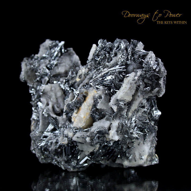 Stibnite Crystal Specimen