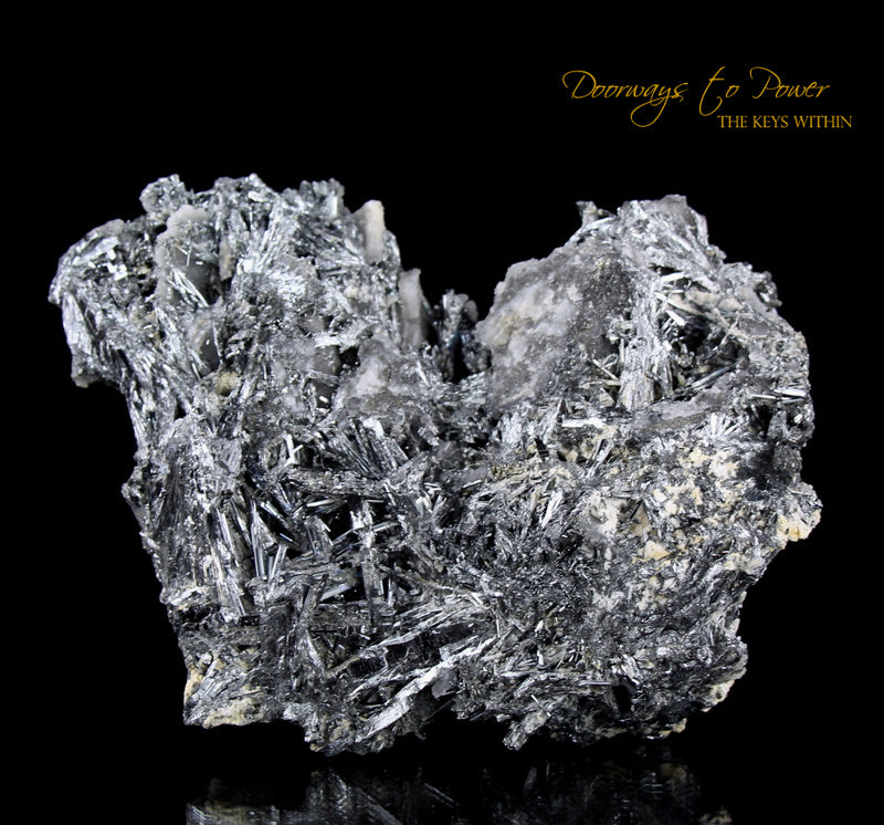 XL Stibnite Crystal Specimen 