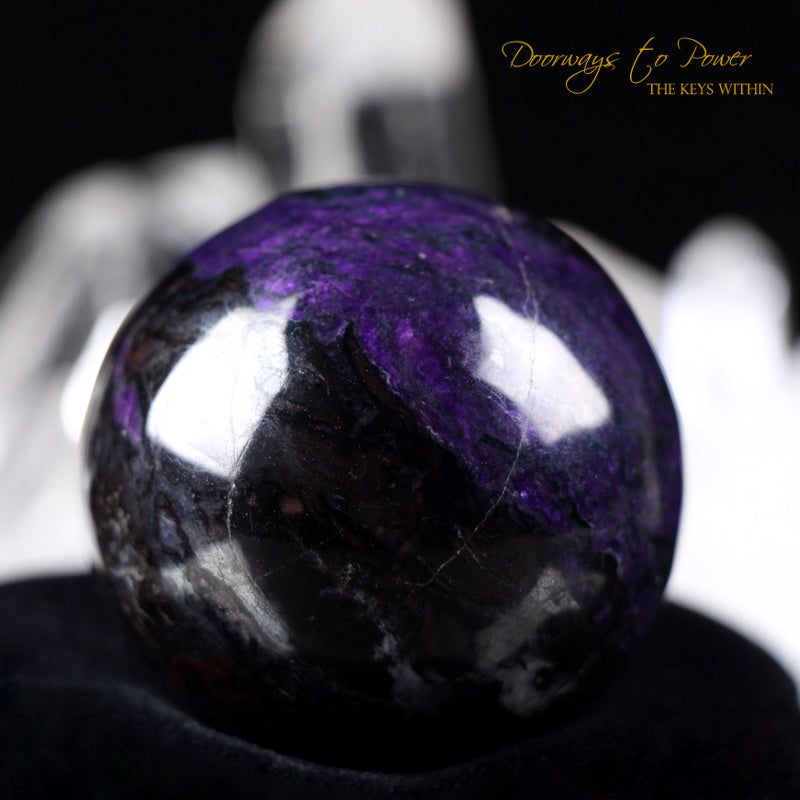 Sugilite Crystal Sphere 