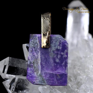 Sugilite Light Language Crystal Pendant