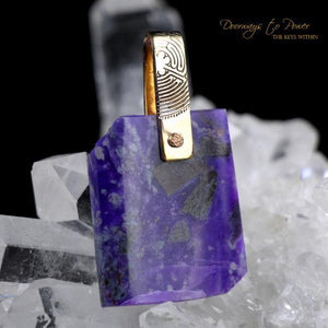 Sugilite Light Language Crystal Pendant™ 'Beacon of Light'