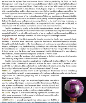 Sugilite Light Language Crystal Pendant™ 'Beacon of Light'