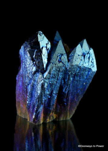 Titanium Quartz Aura  Starbrary Tantric Twin Crystal
