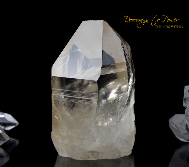 Tangerine Dream Lemurian 8 Sided Grounding Crystal